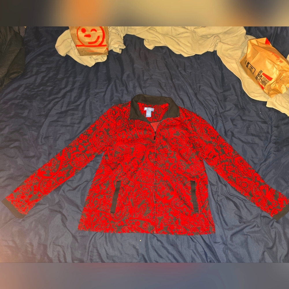 Spring / Fall Jacket by Koret PM Petite Medium with 2 pockets